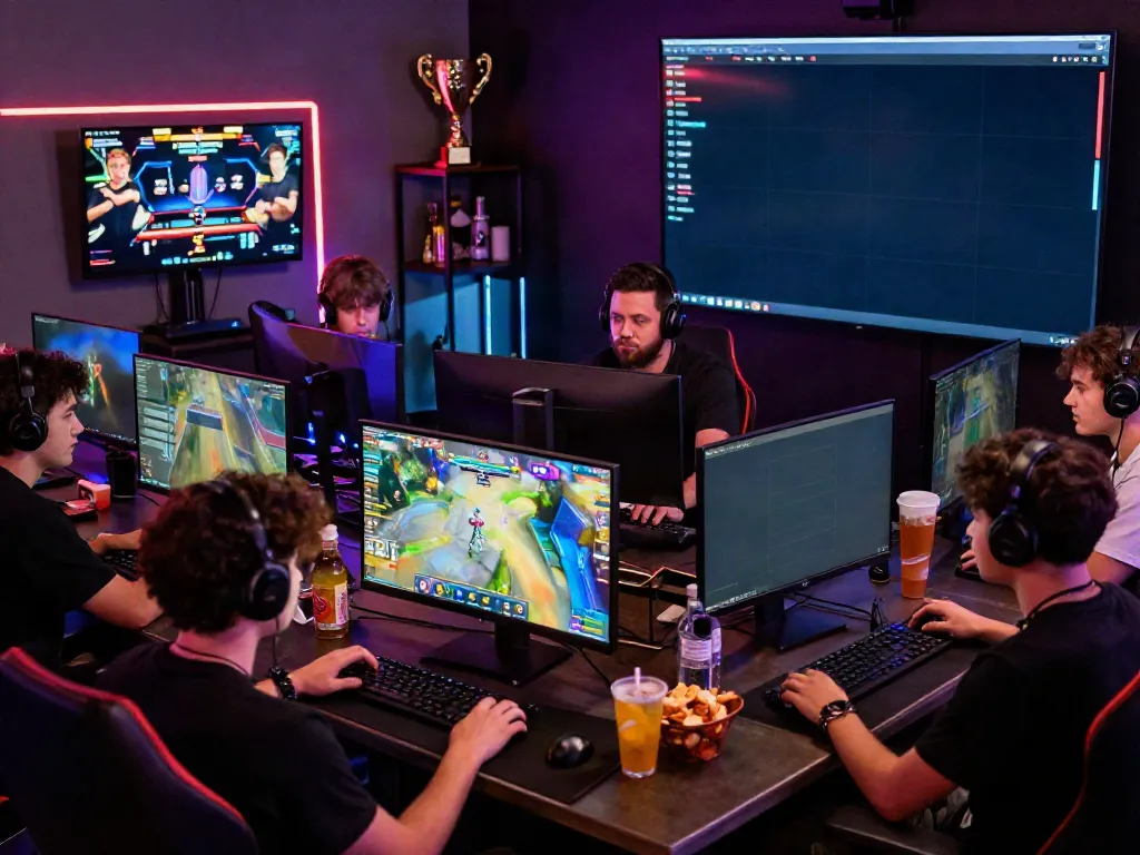 Exciting trang chủ sin88 gaming scene with diverse players immersed in interactive experiences.