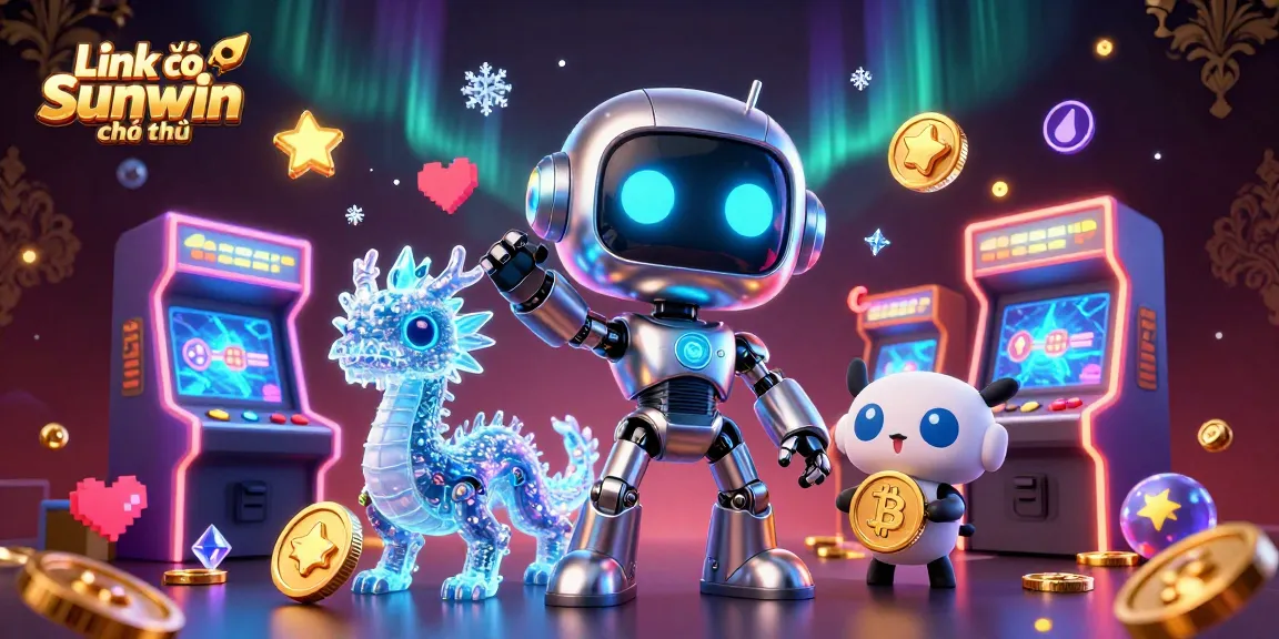 Experience thrilling gameplay with Link vào Sunwin chính thức in a vibrant casino scene featuring advanced 3D characters and game elements.