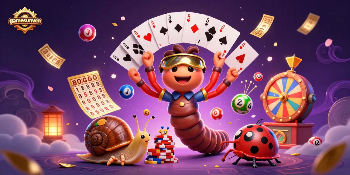 Experience thrilling gameplay at gamesunwin with vibrant casino characters and dynamic gaming elements.