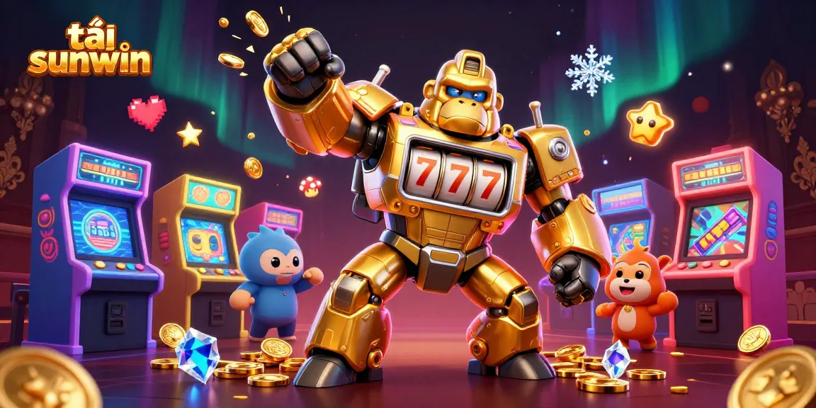 Engage in thrilling gameplay while tải sunwin with innovative slot machines and vibrant arcade elements.